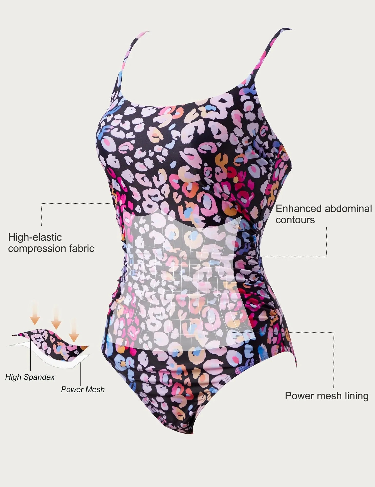 Crisscross Backless Bathing Suit