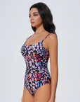 Crisscross Backless Bathing Suit