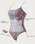 Crisscross Backless Bathing Suit