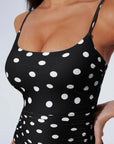 Crisscross Backless Bathing Suit