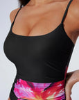 Crisscross Backless Bathing Suit