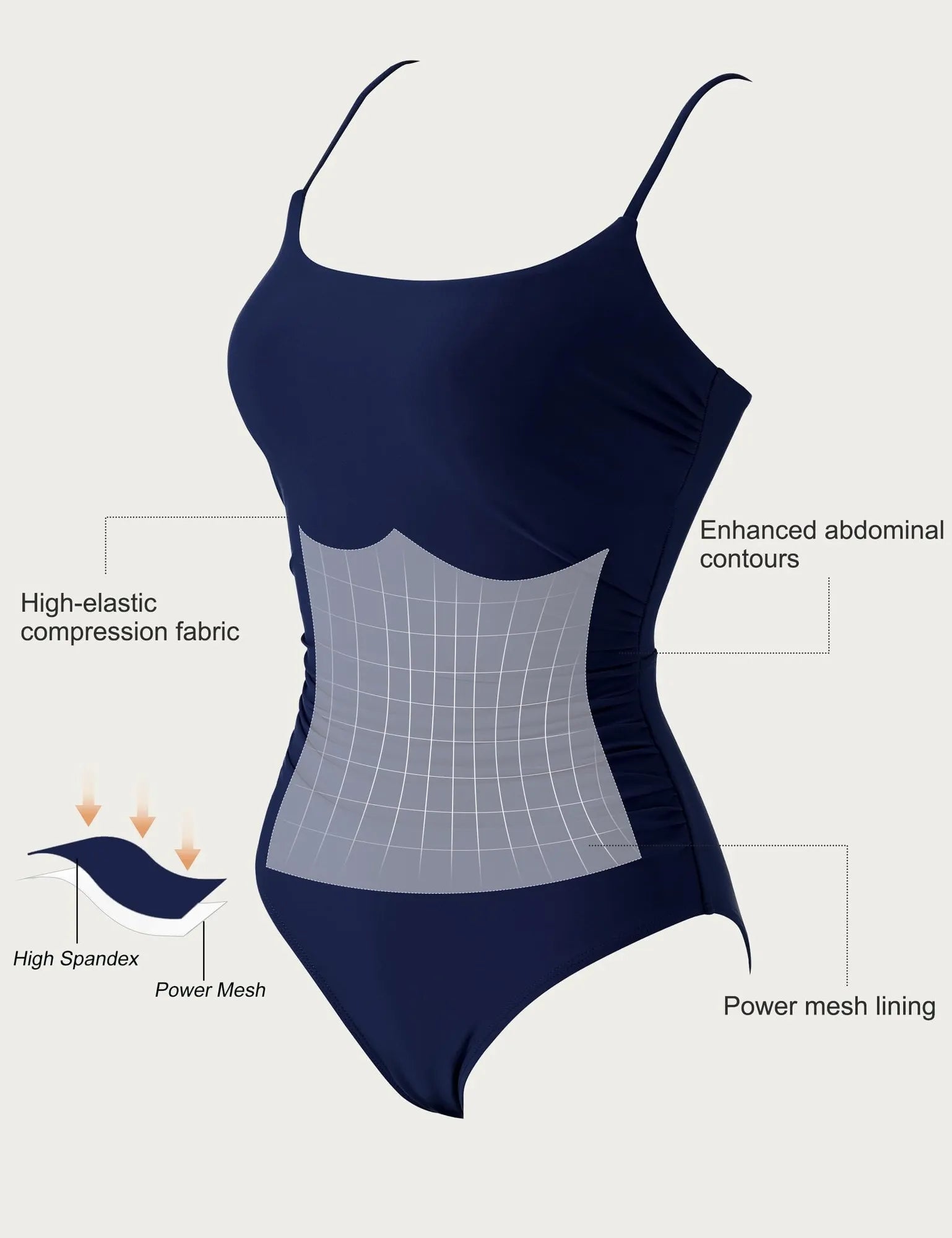 Crisscross Backless Bathing Suit