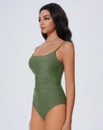 Crisscross Backless Bathing Suit