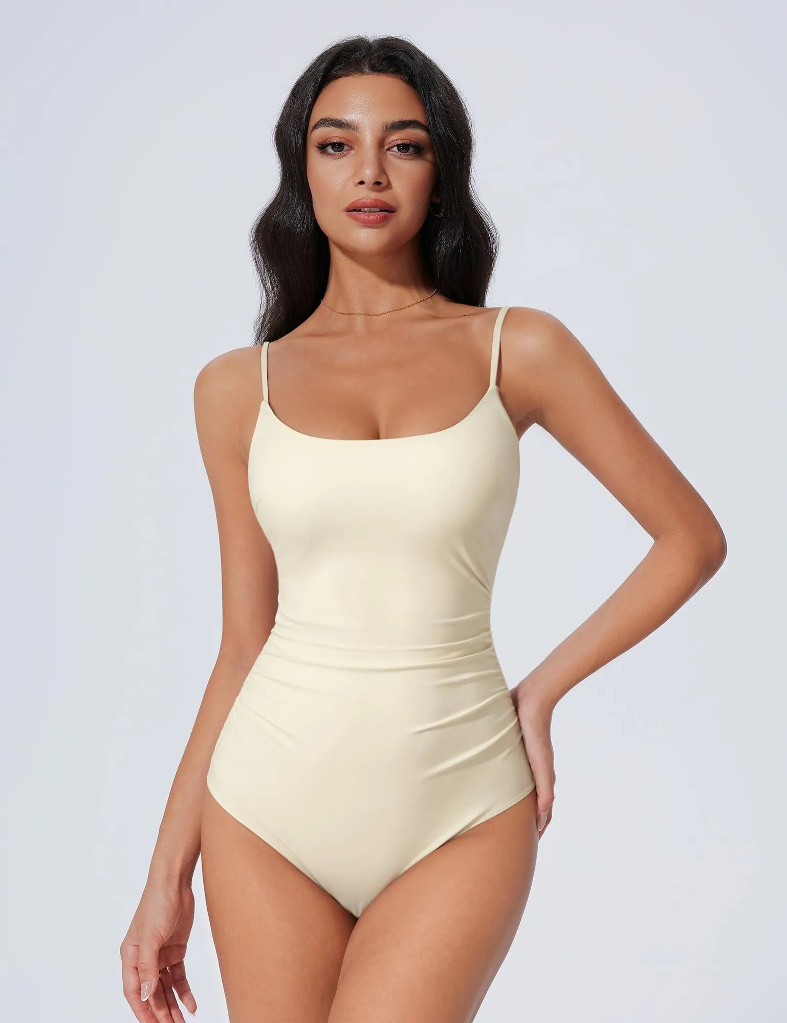 Crisscross Backless Bathing Suit