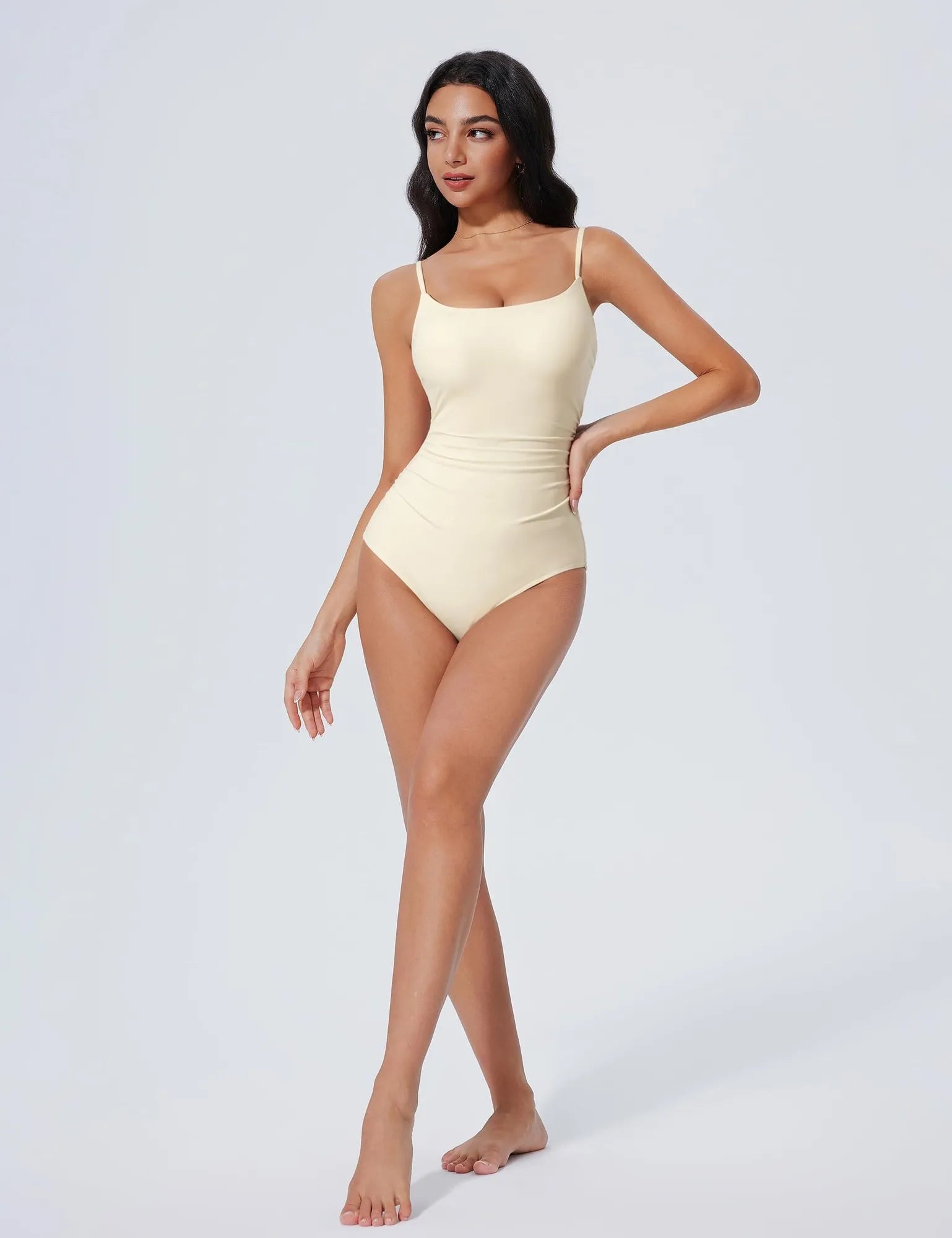 Crisscross Backless Bathing Suit
