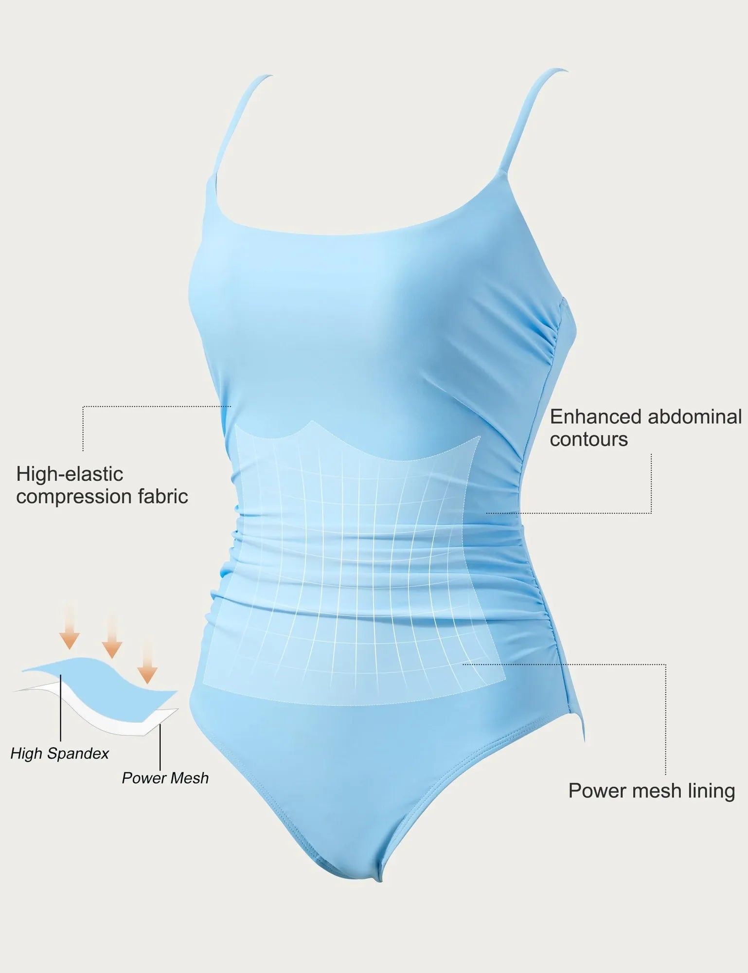 Crisscross Backless Bathing Suit