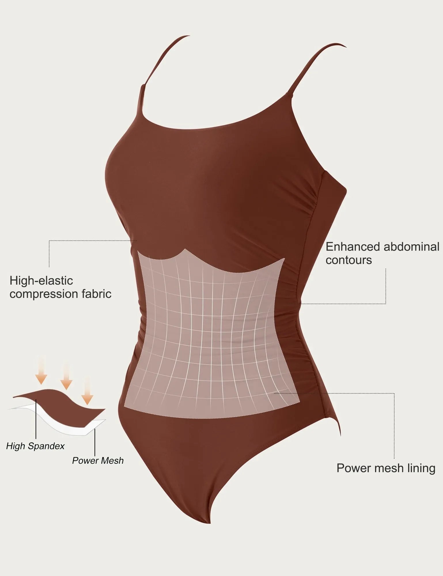 Crisscross Backless Bathing Suit