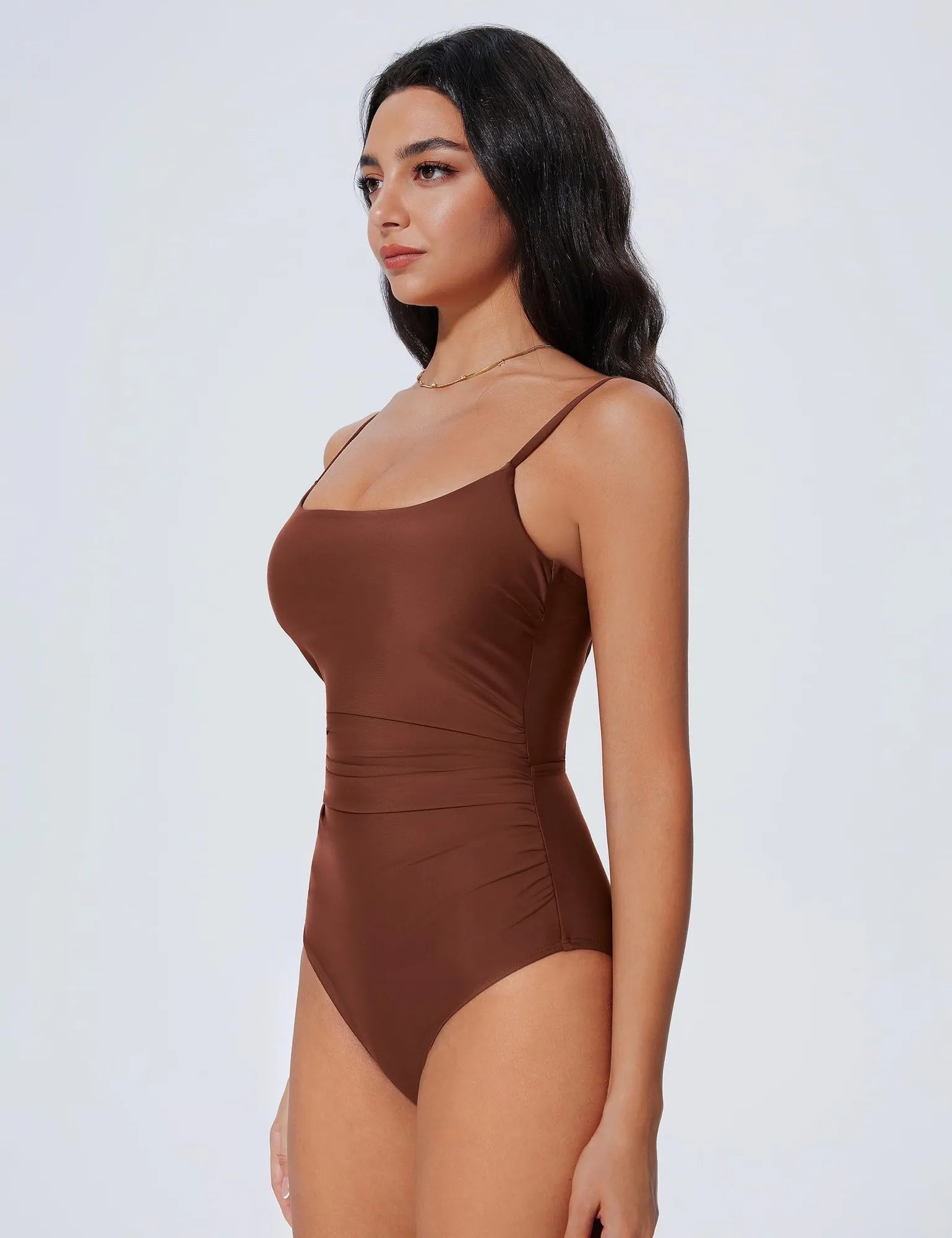 Crisscross Backless Bathing Suit