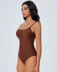 Crisscross Backless Bathing Suit