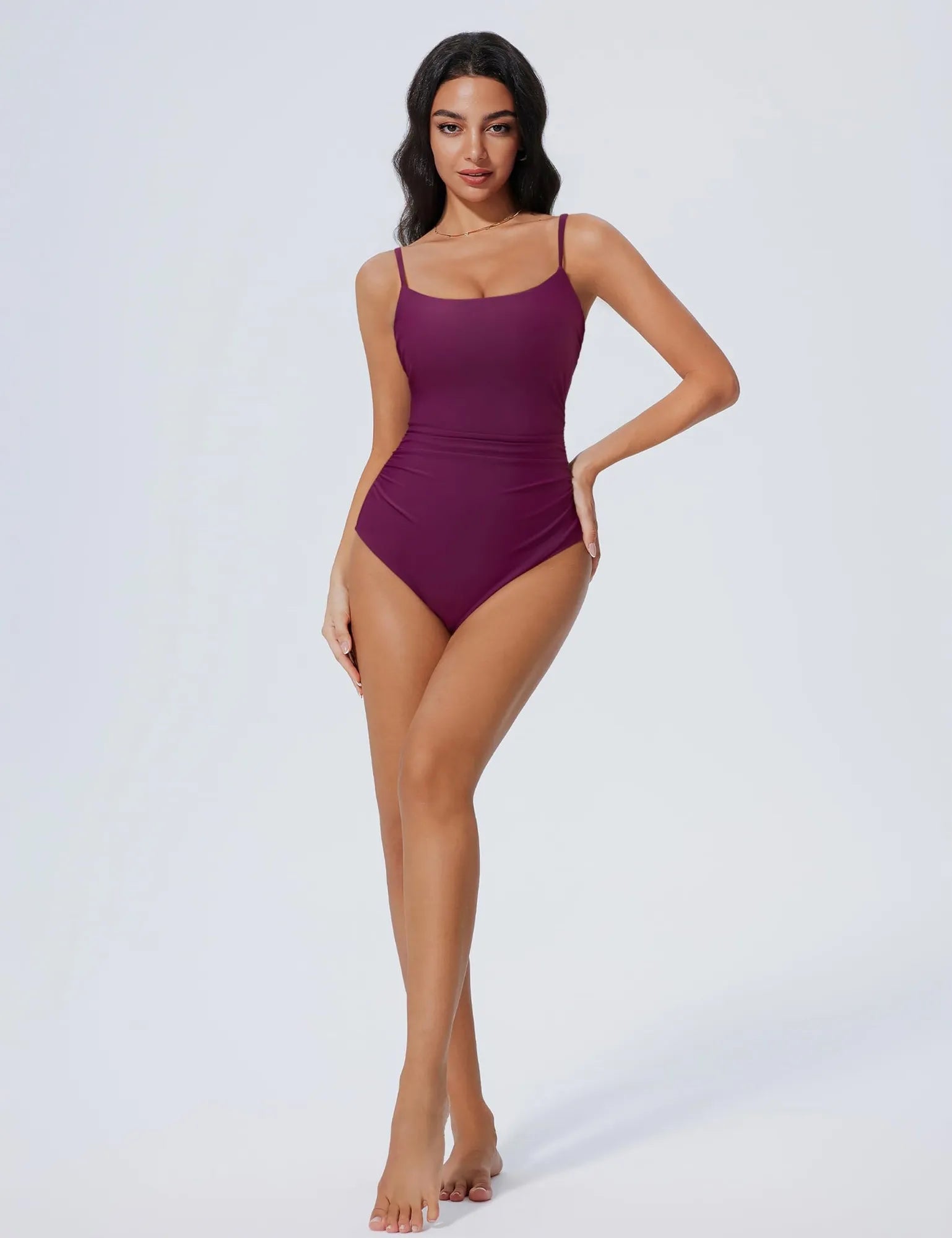 Crisscross Backless Bathing Suit