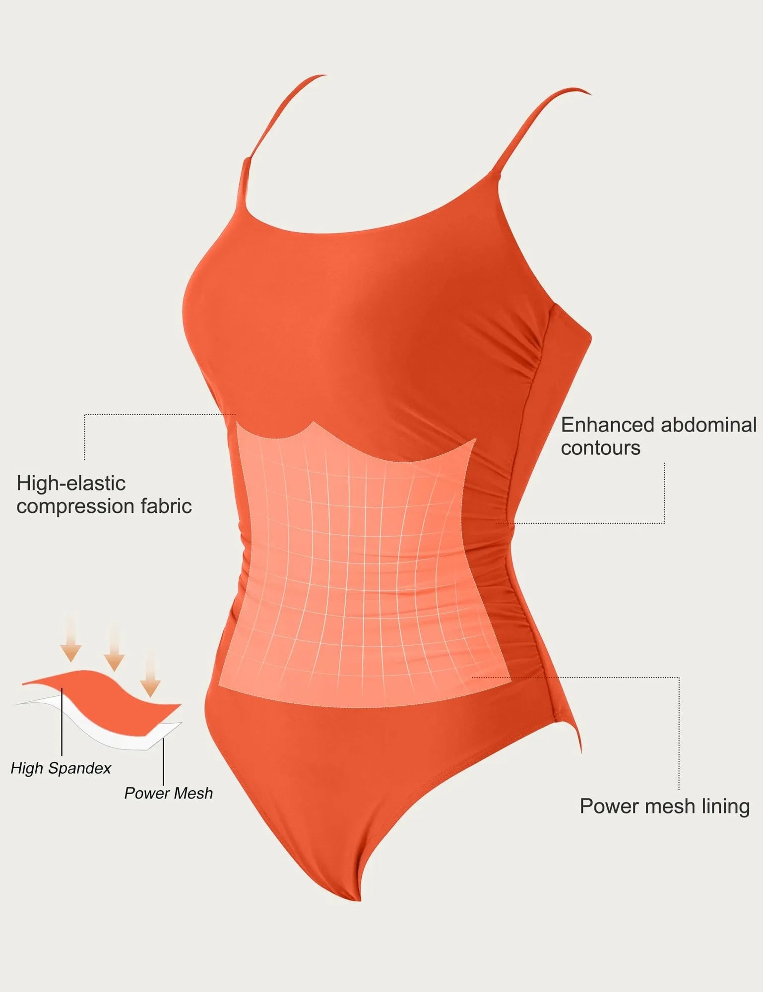 Crisscross Backless Bathing Suit