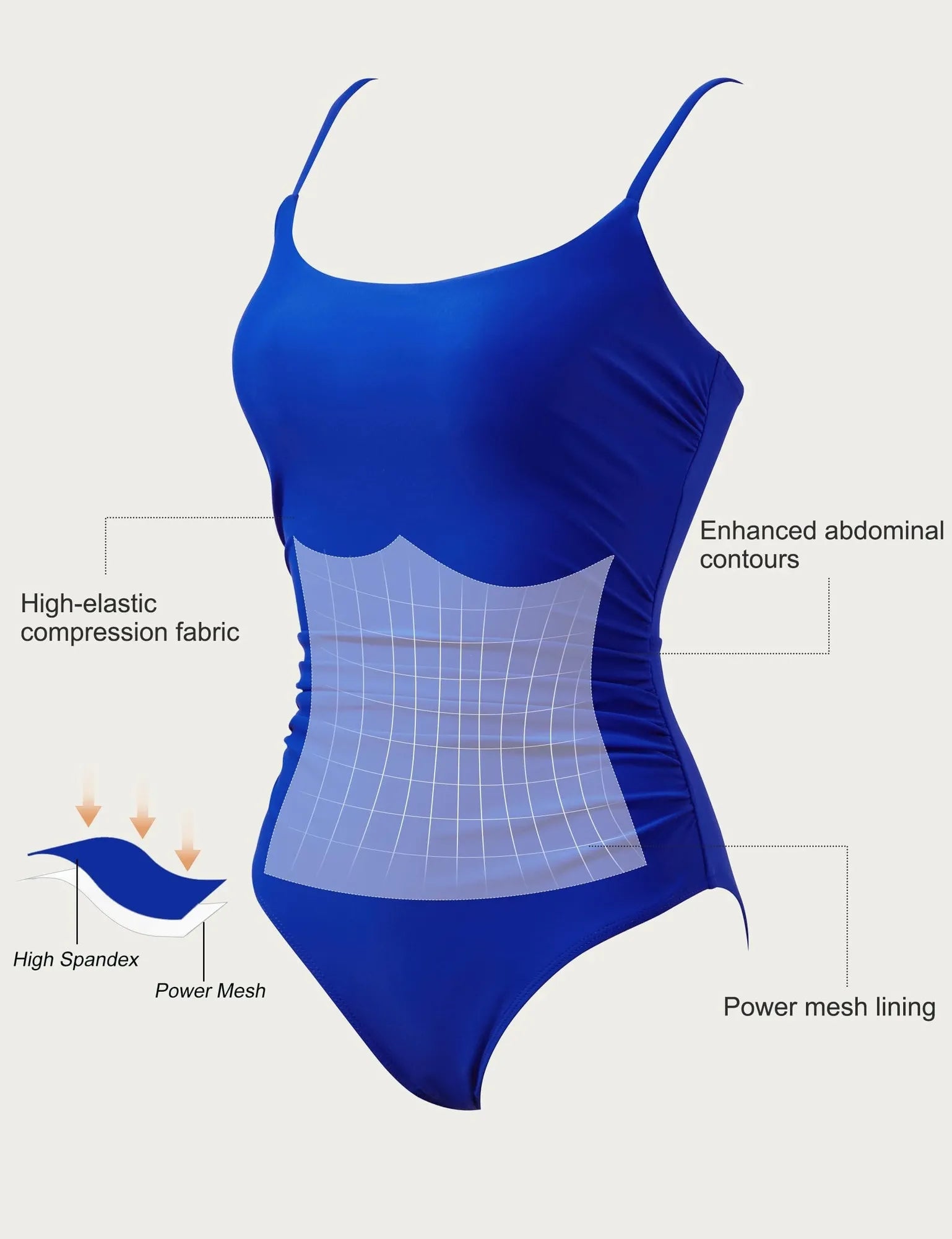 Crisscross Backless Bathing Suit