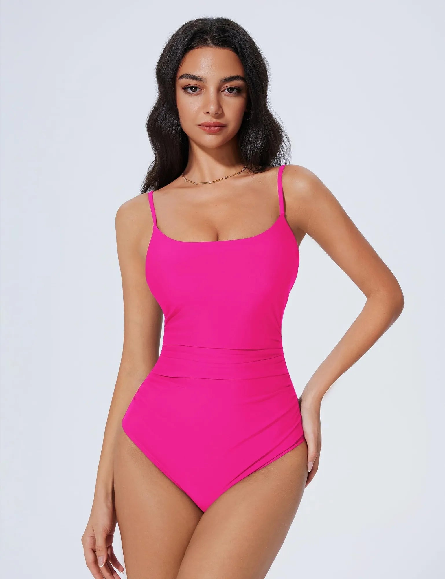 Crisscross Backless Bathing Suit