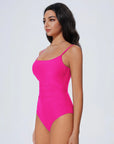 Crisscross Backless Bathing Suit