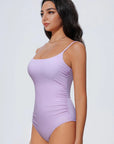 Crisscross Backless Bathing Suit