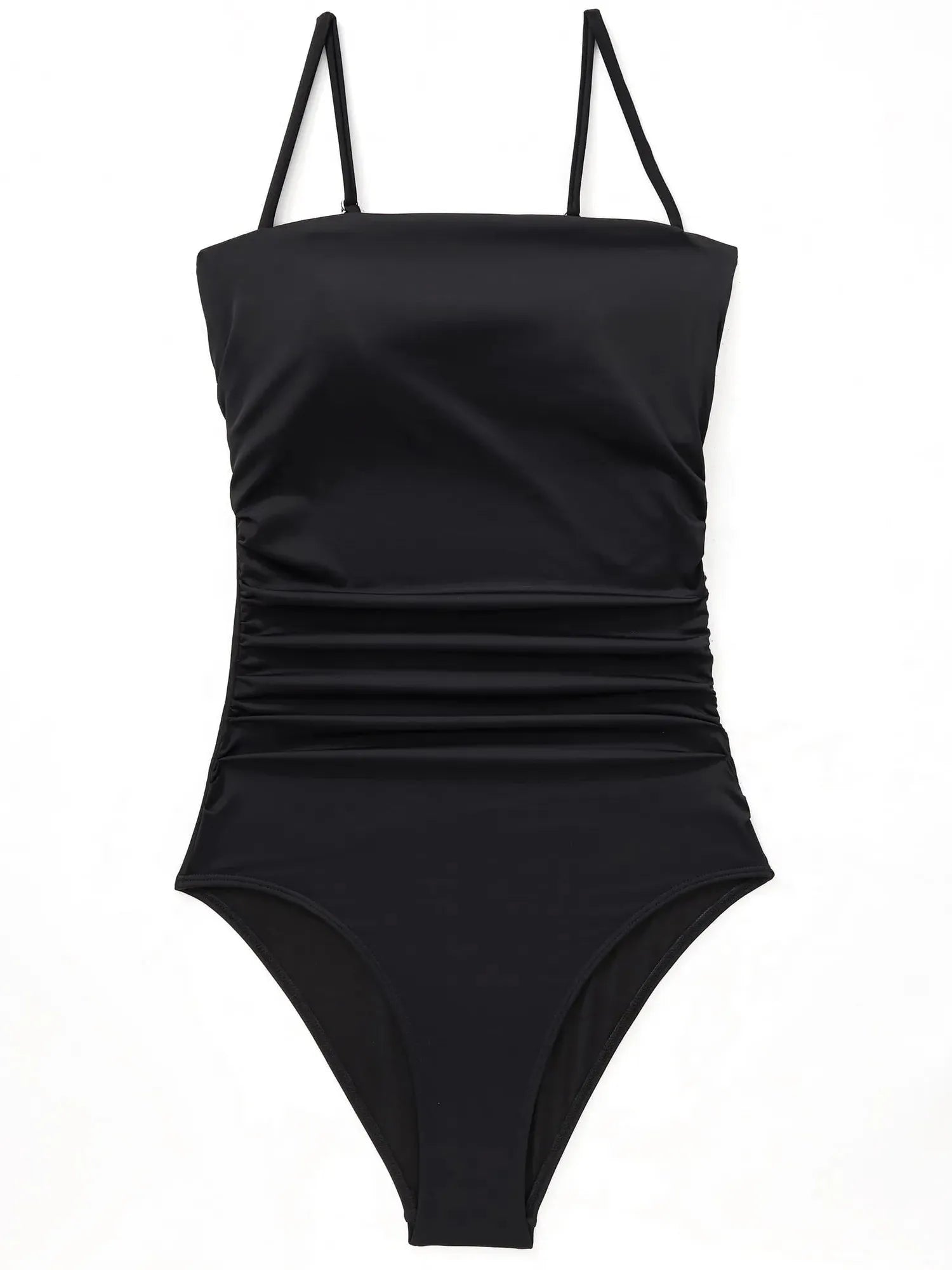 SUUKSESS Women Sexy One Piece Swimsuit Tummy Control Square Neck Bathing Suit-SUUKSESS-SUUKSESS