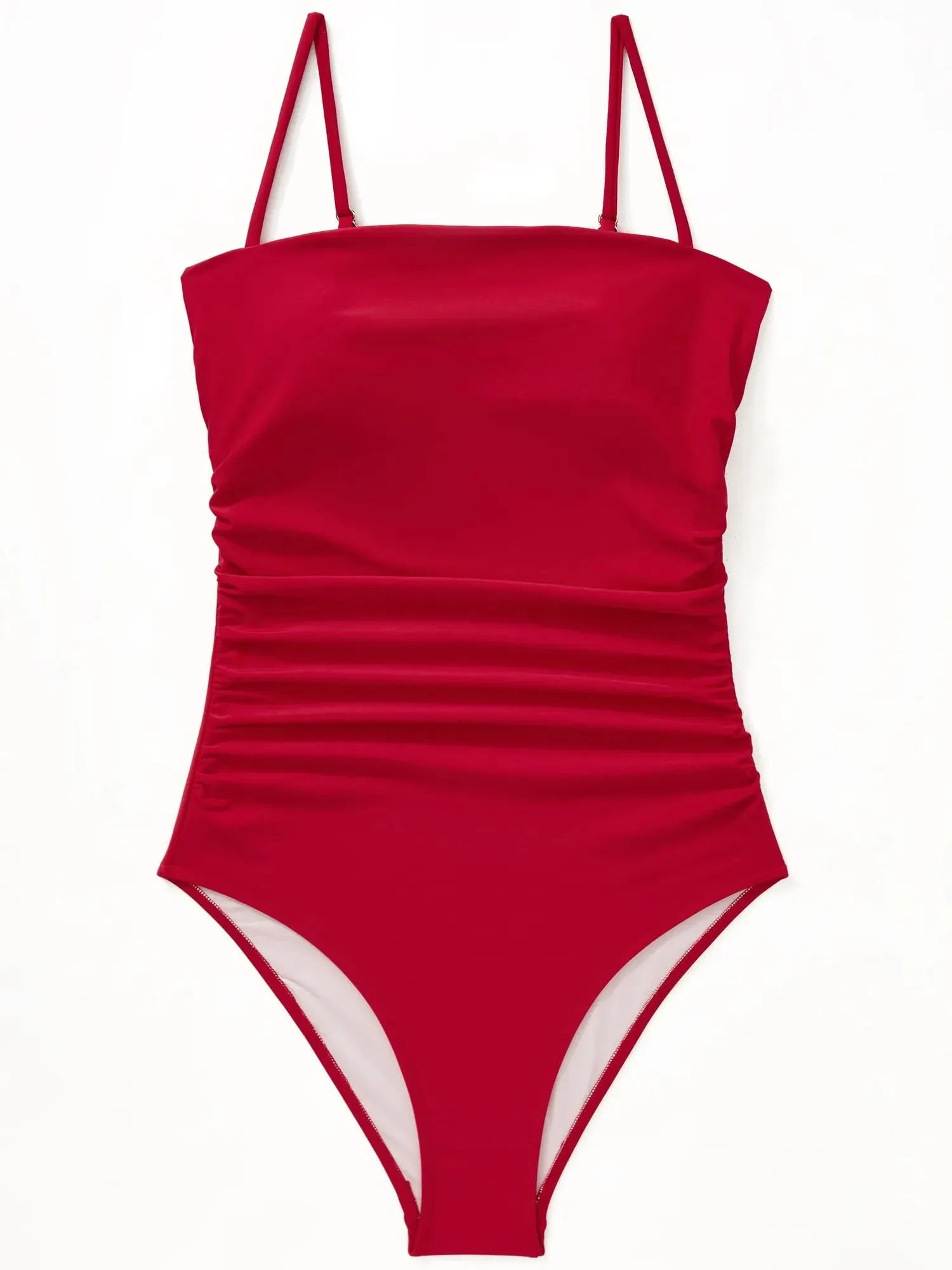 SUUKSESS Women Sexy One Piece Swimsuit Tummy Control Square Neck Bathing Suit-SUUKSESS-SUUKSESS