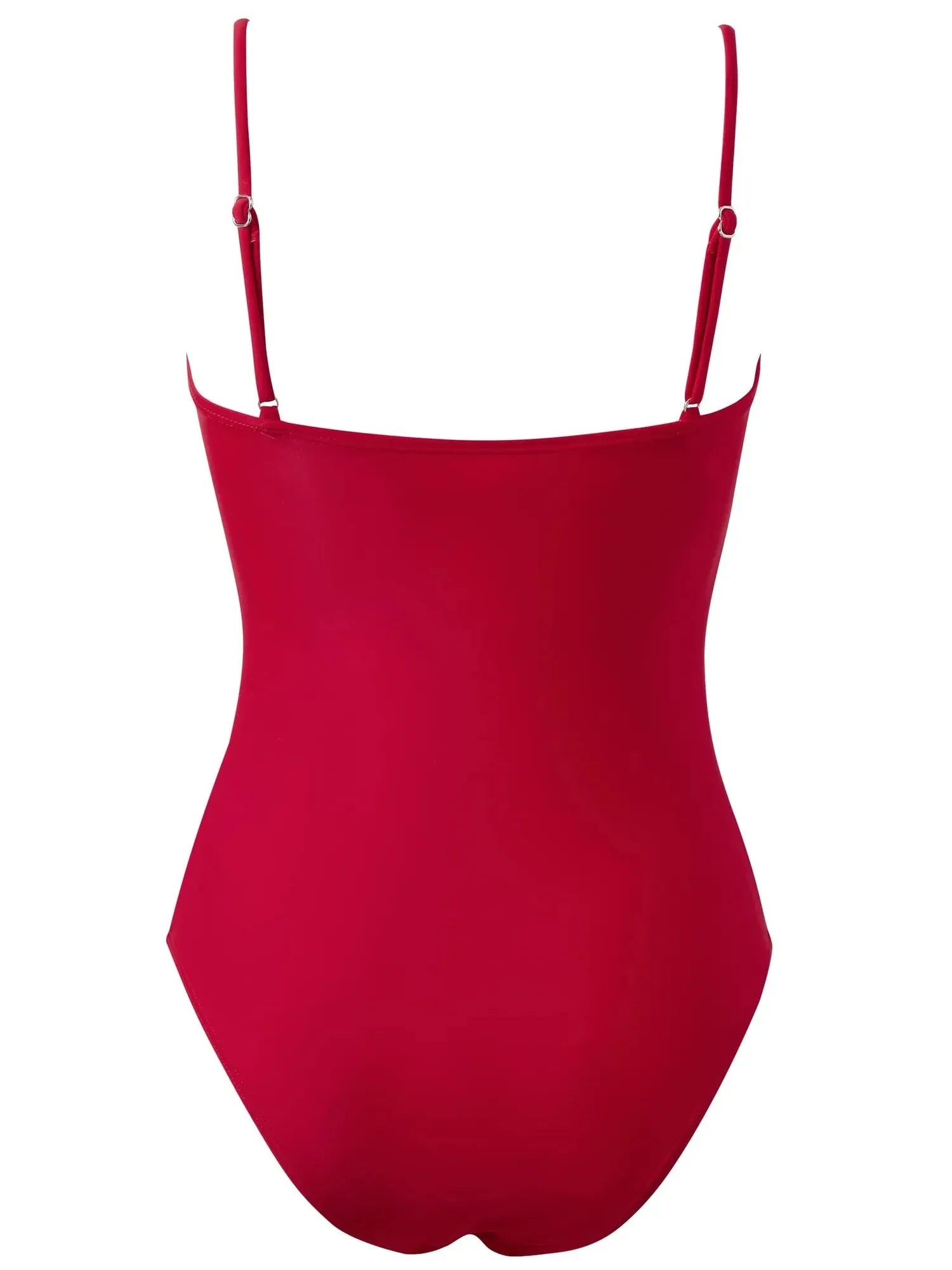 SUUKSESS Women Sexy One Piece Swimsuit Tummy Control Square Neck Bathing Suit-SUUKSESS-SUUKSESS