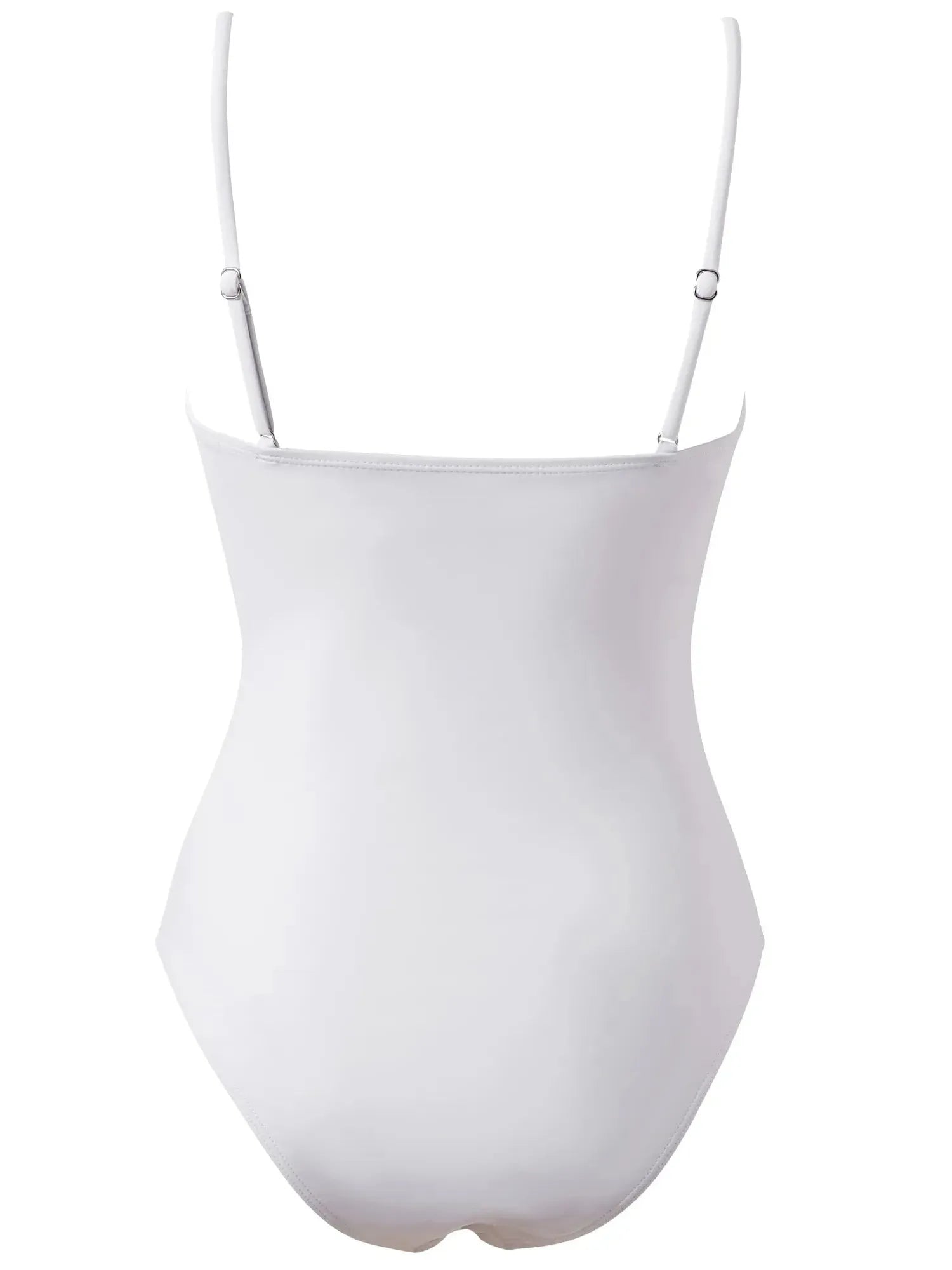 SUUKSESS Women Sexy One Piece Swimsuit Tummy Control Square Neck Bathing Suit-SUUKSESS-SUUKSESS