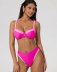 Color Block Underwire 2 Piece Swimsuit-SUUKSESS-SUUKSESS