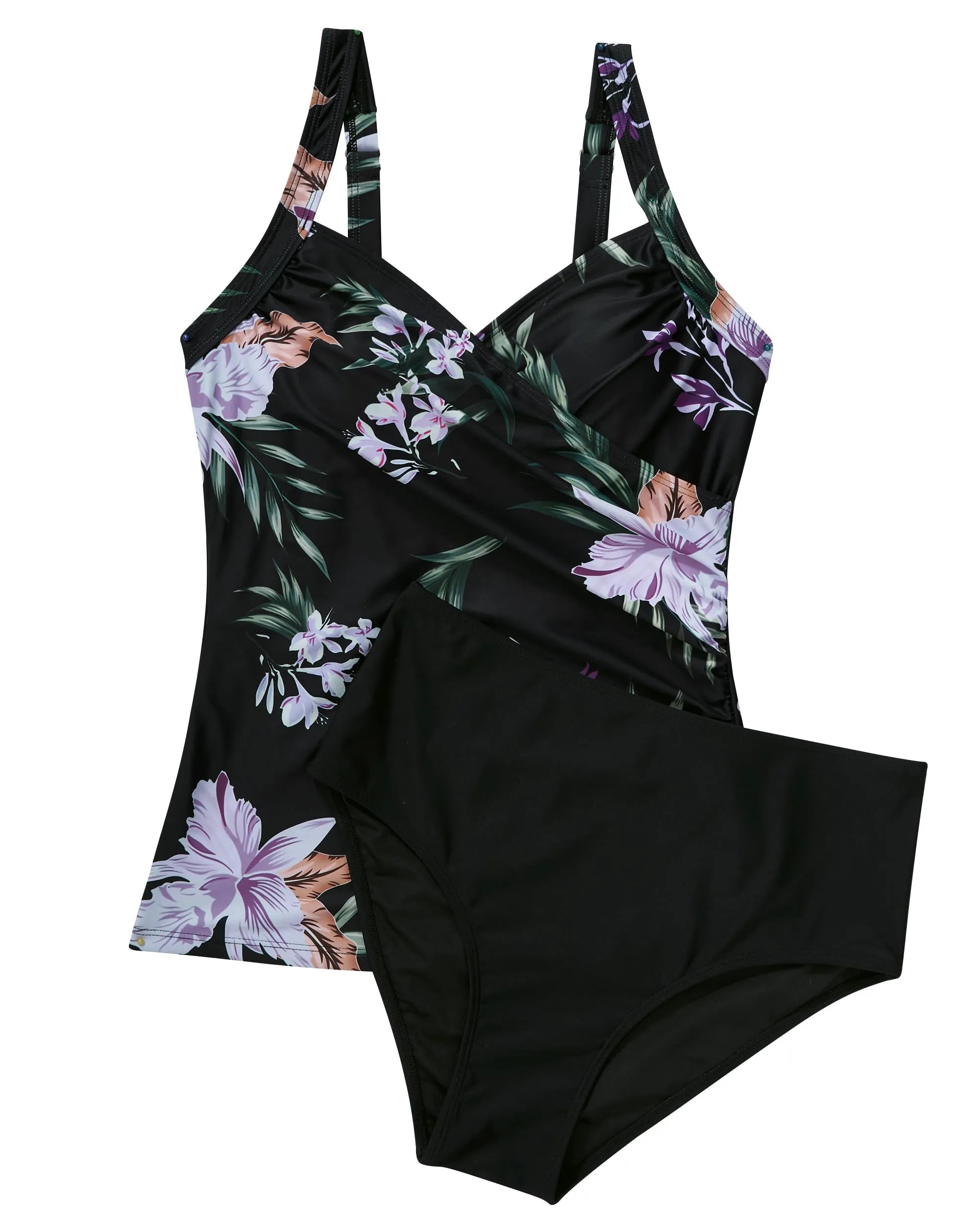 Sexy Twist Push Up Tankini Swimsuit