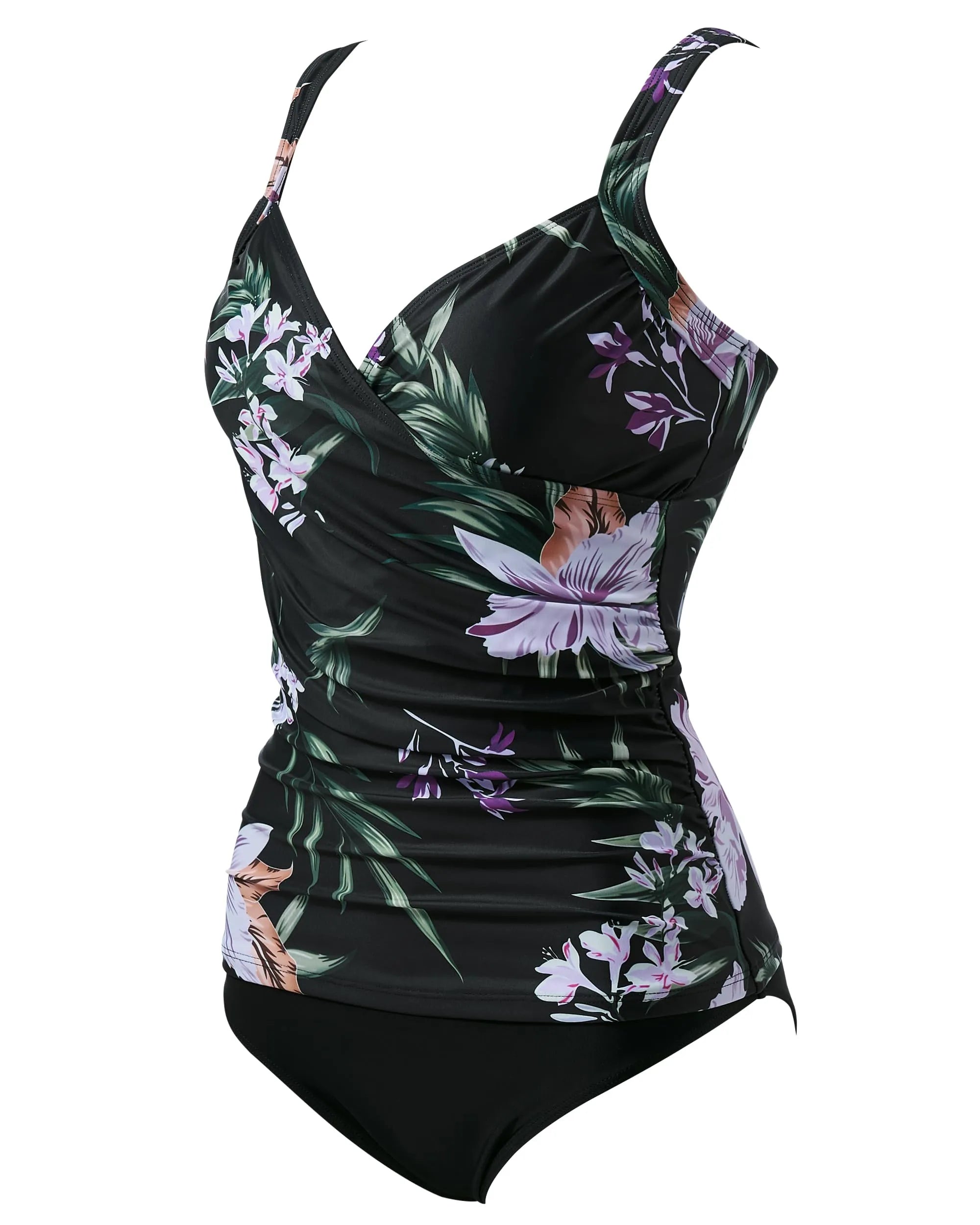 Sexy Twist Push Up Tankini Swimsuit