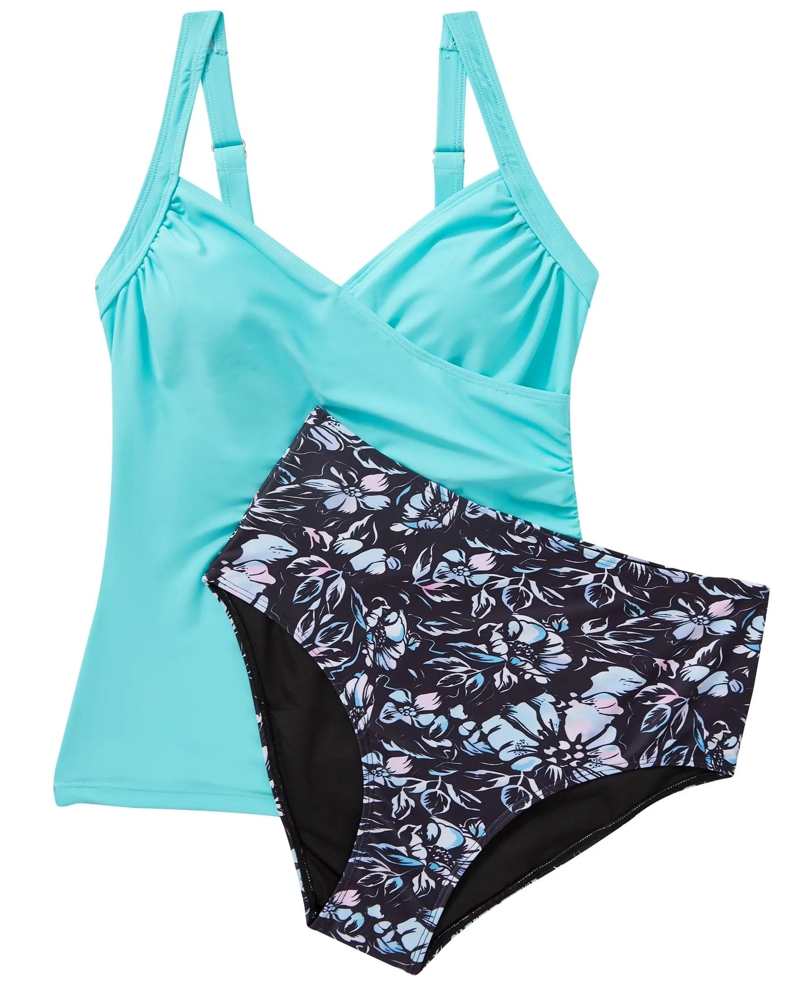 Sexy Twist Push Up Tankini Swimsuit