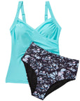 Sexy Twist Push Up Tankini Swimsuit