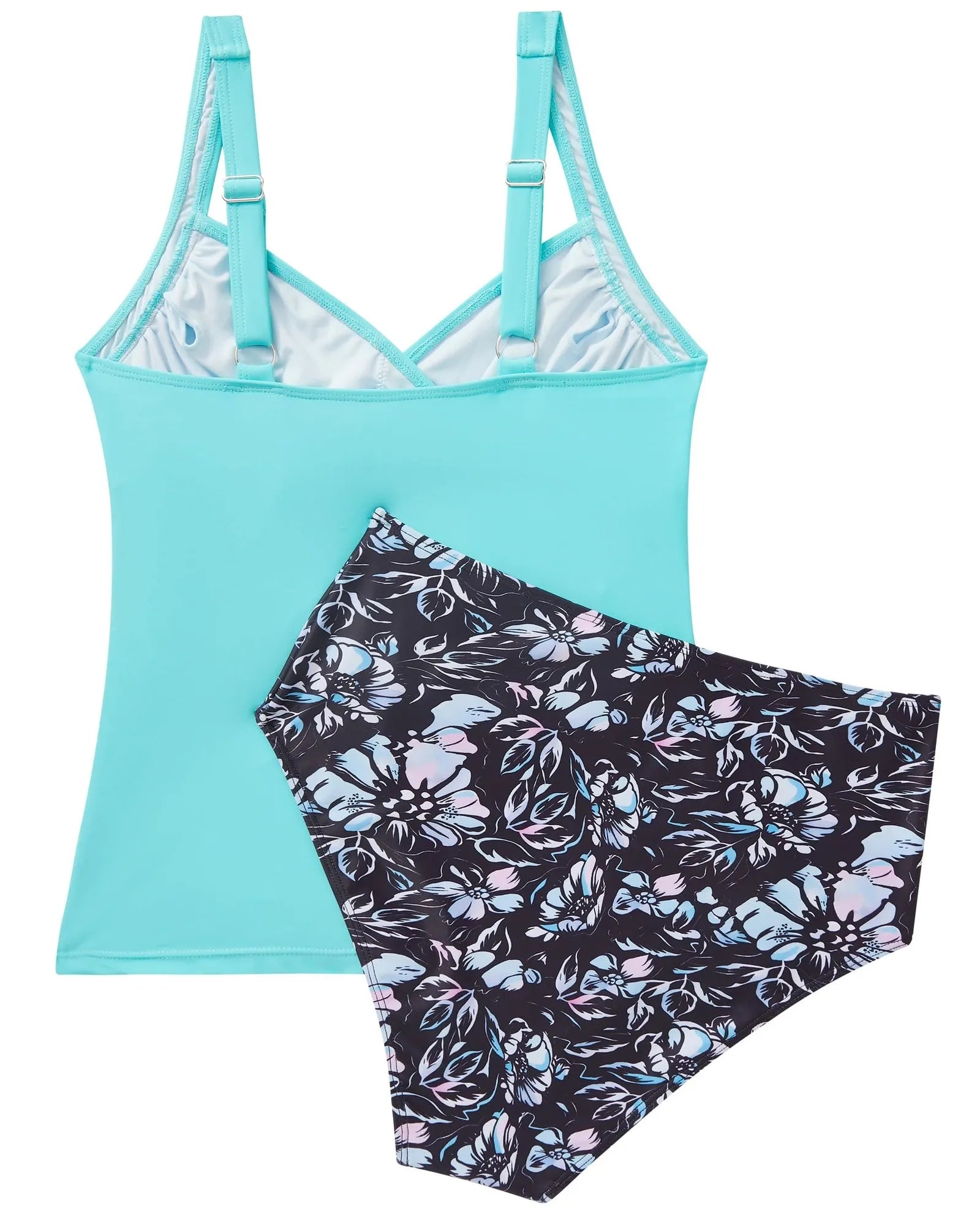 Sexy Twist Push Up Tankini Swimsuit
