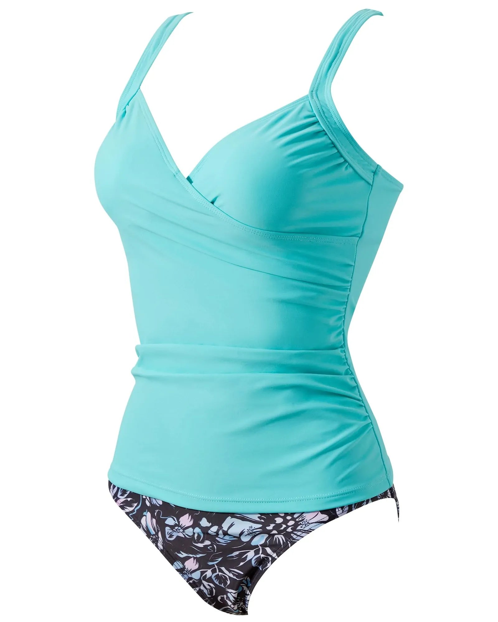 Sexy Twist Push Up Tankini Swimsuit