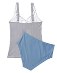Sexy Twist Push Up Tankini Swimsuit