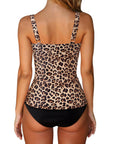 Sexy Twist Push Up Tankini Swimsuit