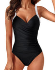 Sexy Twist Push Up Tankini Swimsuit-SUUKSESS-SUUKSESS
