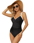 Sexy Twist Push Up Tankini Swimsuit-SUUKSESS-SUUKSESS