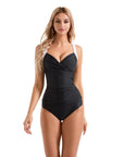 Sexy Twist Push Up Tankini Swimsuit-SUUKSESS-SUUKSESS