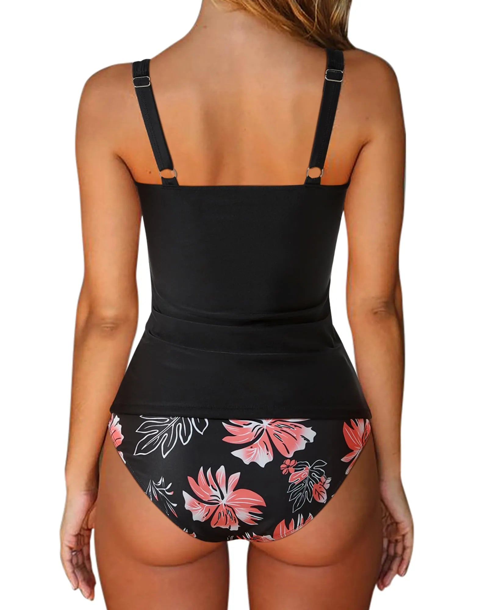 Sexy Twist Push Up Tankini Swimsuit