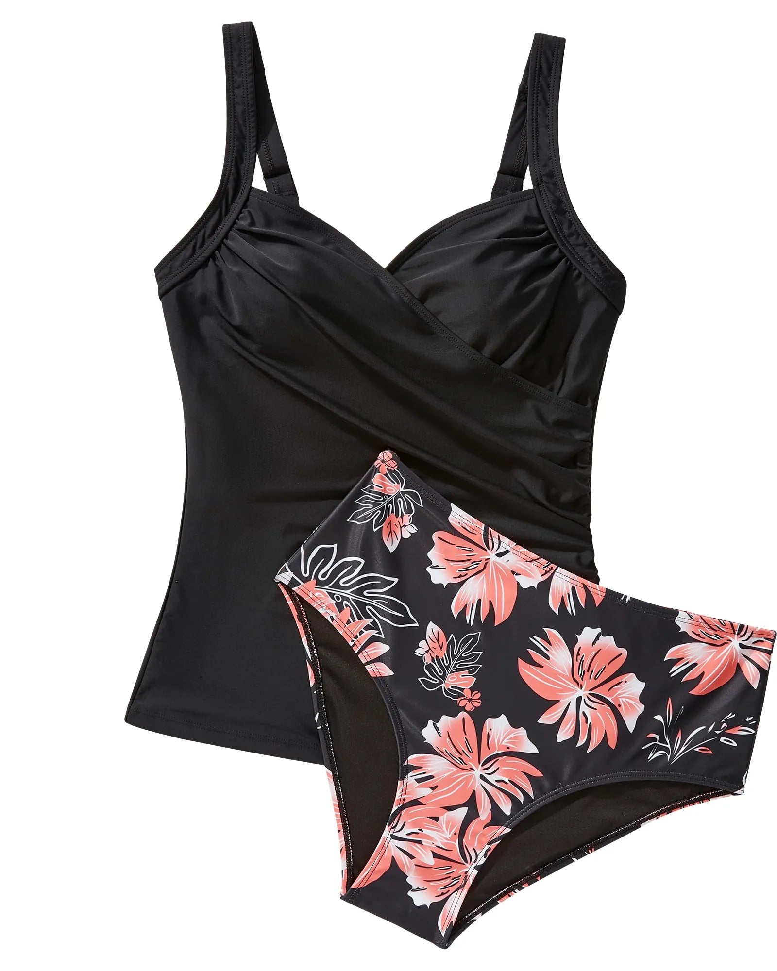 Sexy Twist Push Up Tankini Swimsuit