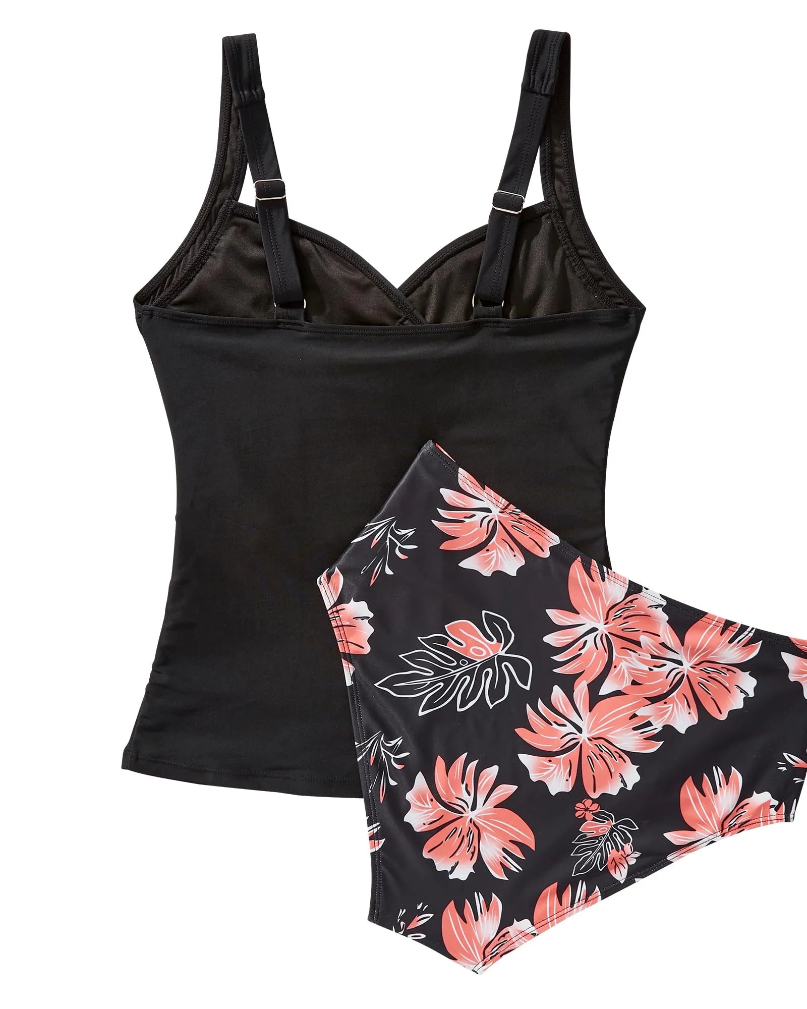 Sexy Twist Push Up Tankini Swimsuit