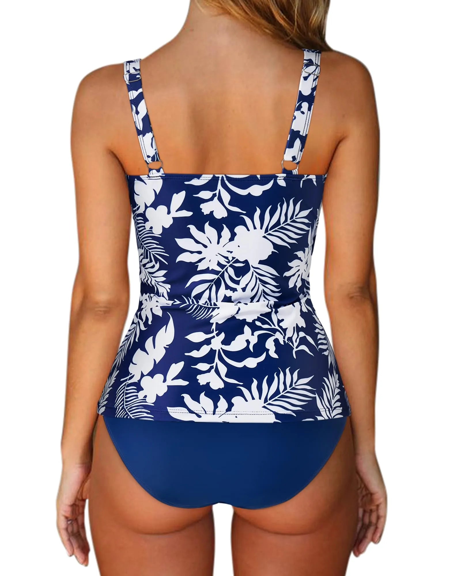 Sexy Twist Push Up Tankini Swimsuit