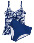 Sexy Twist Push Up Tankini Swimsuit