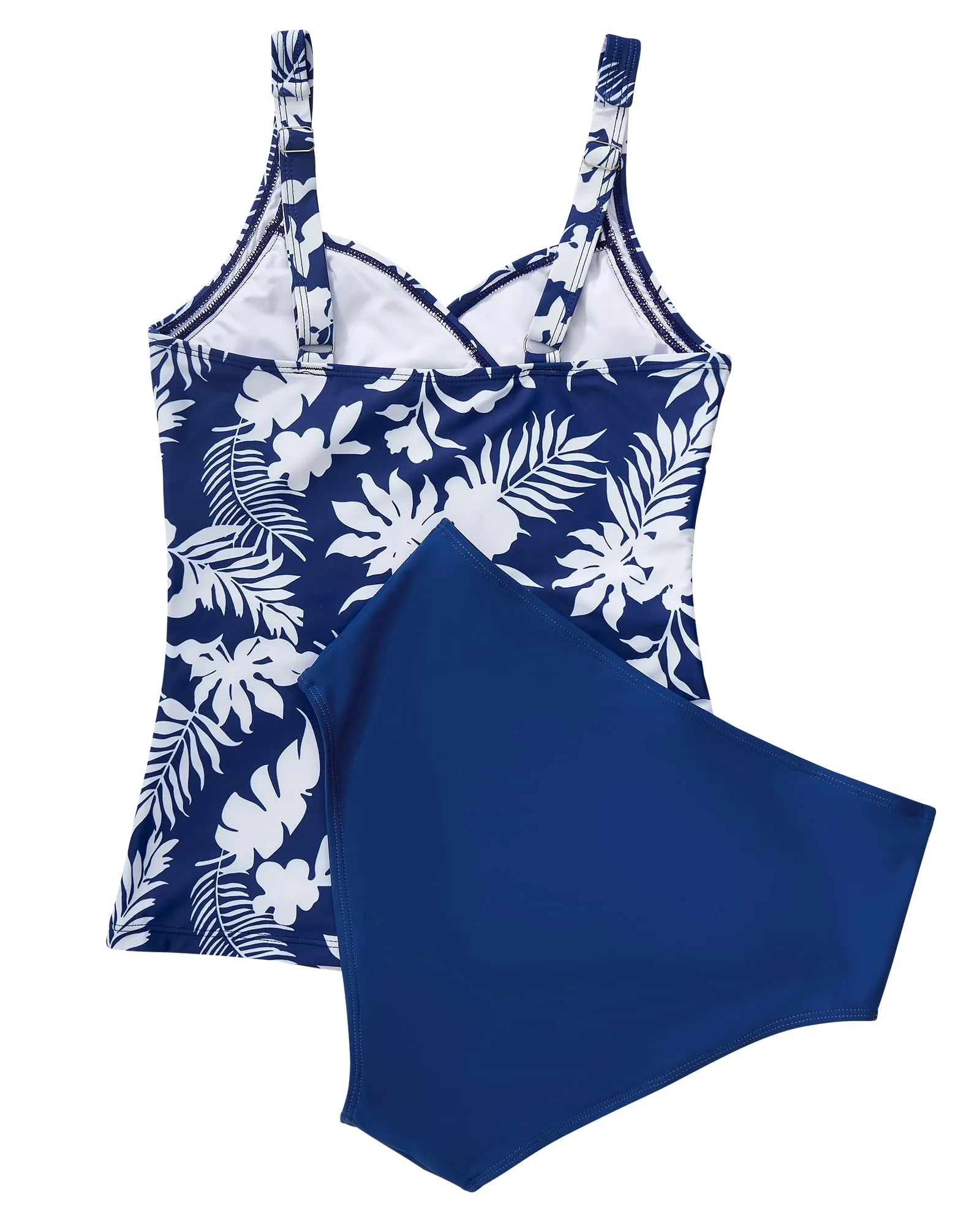 Sexy Twist Push Up Tankini Swimsuit