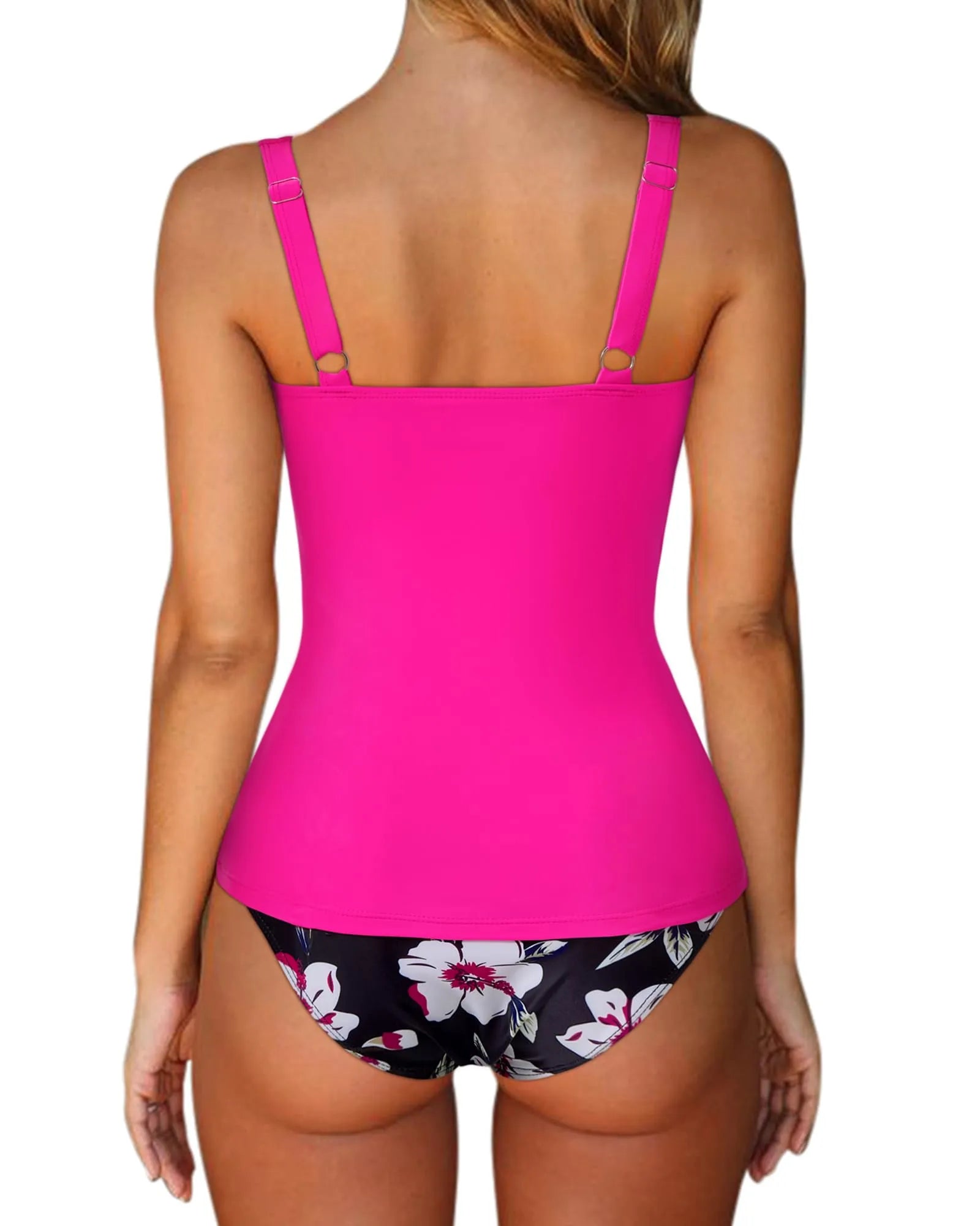 Sexy Twist Push Up Tankini Swimsuit