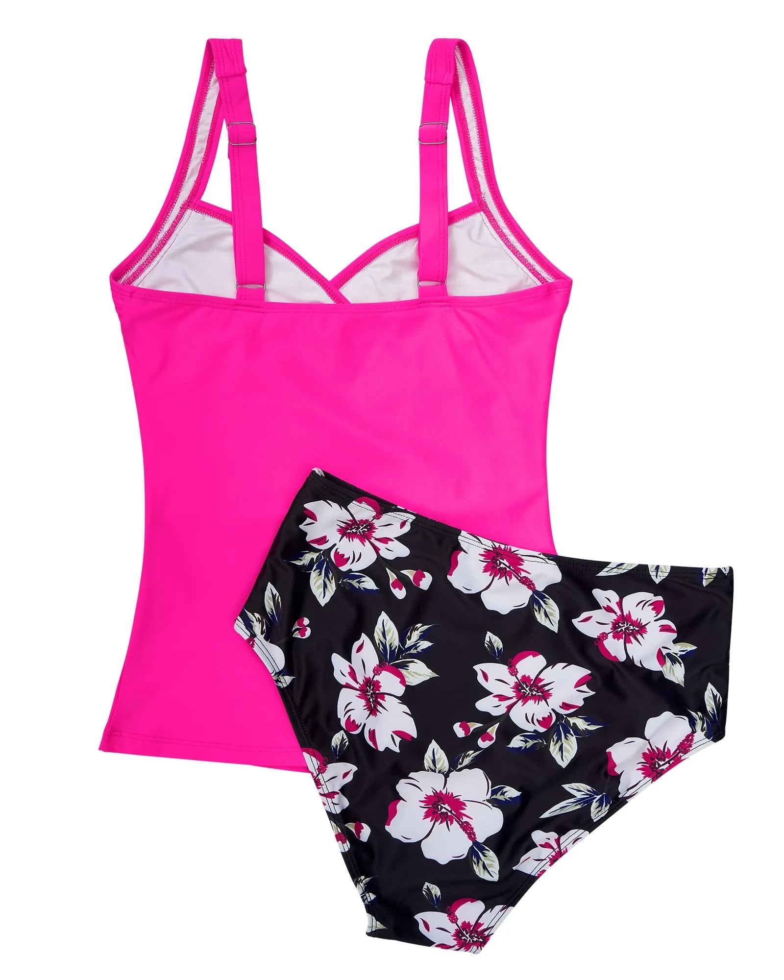 Sexy Twist Push Up Tankini Swimsuit
