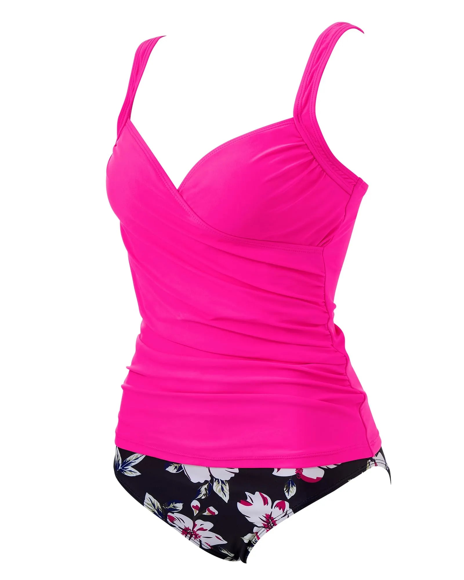 Sexy Twist Push Up Tankini Swimsuit