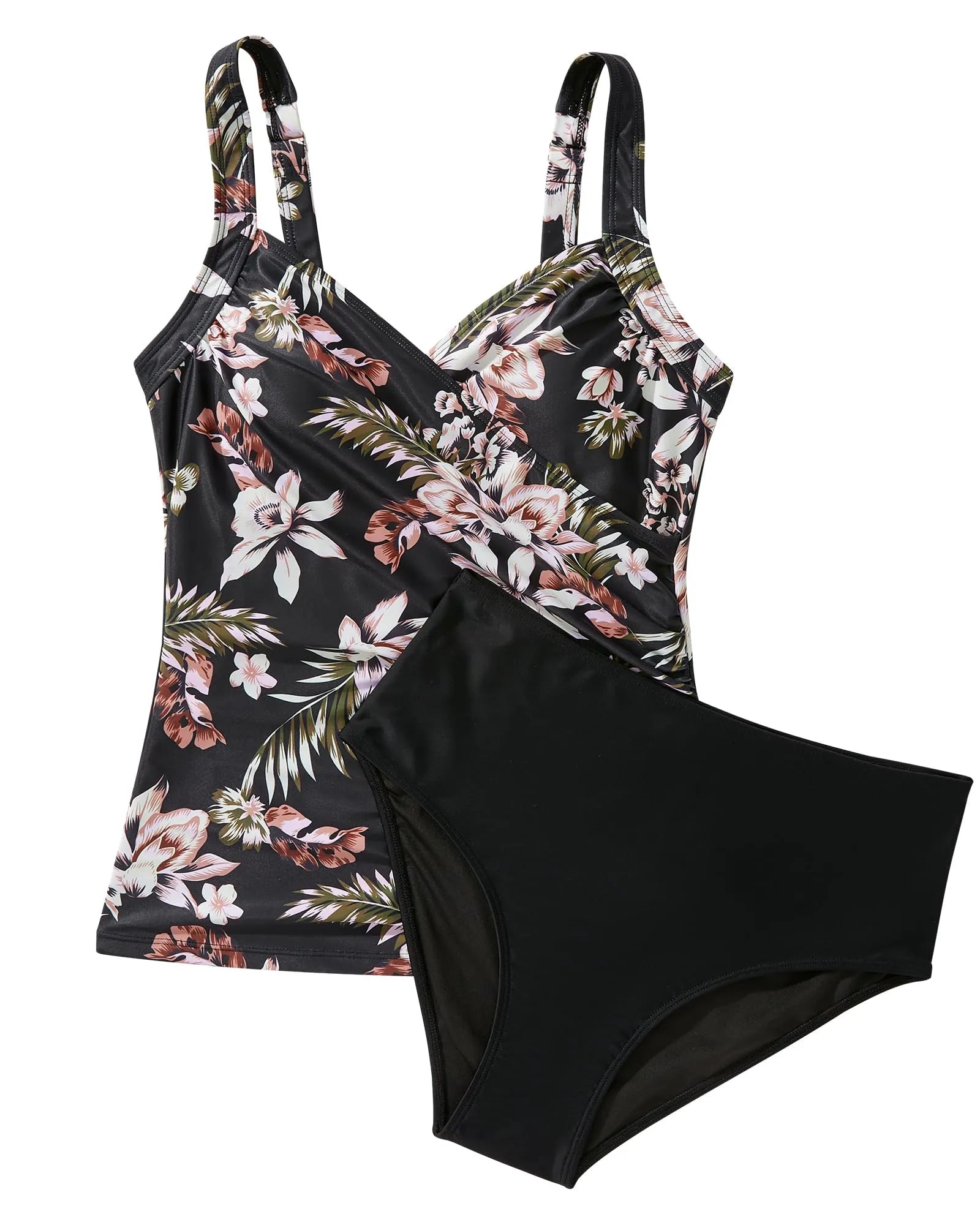 Sexy Twist Push Up Tankini Swimsuit