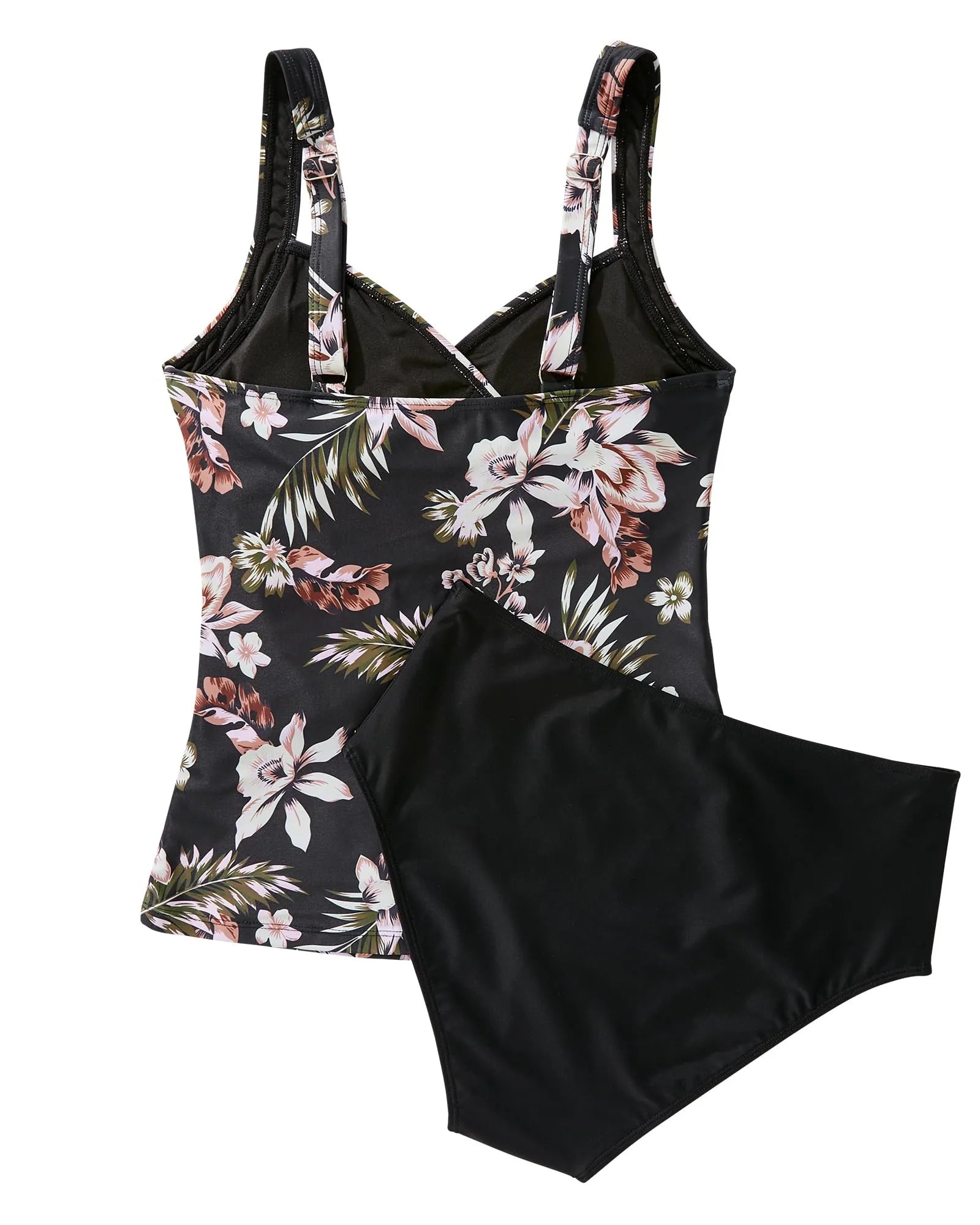 Sexy Twist Push Up Tankini Swimsuit