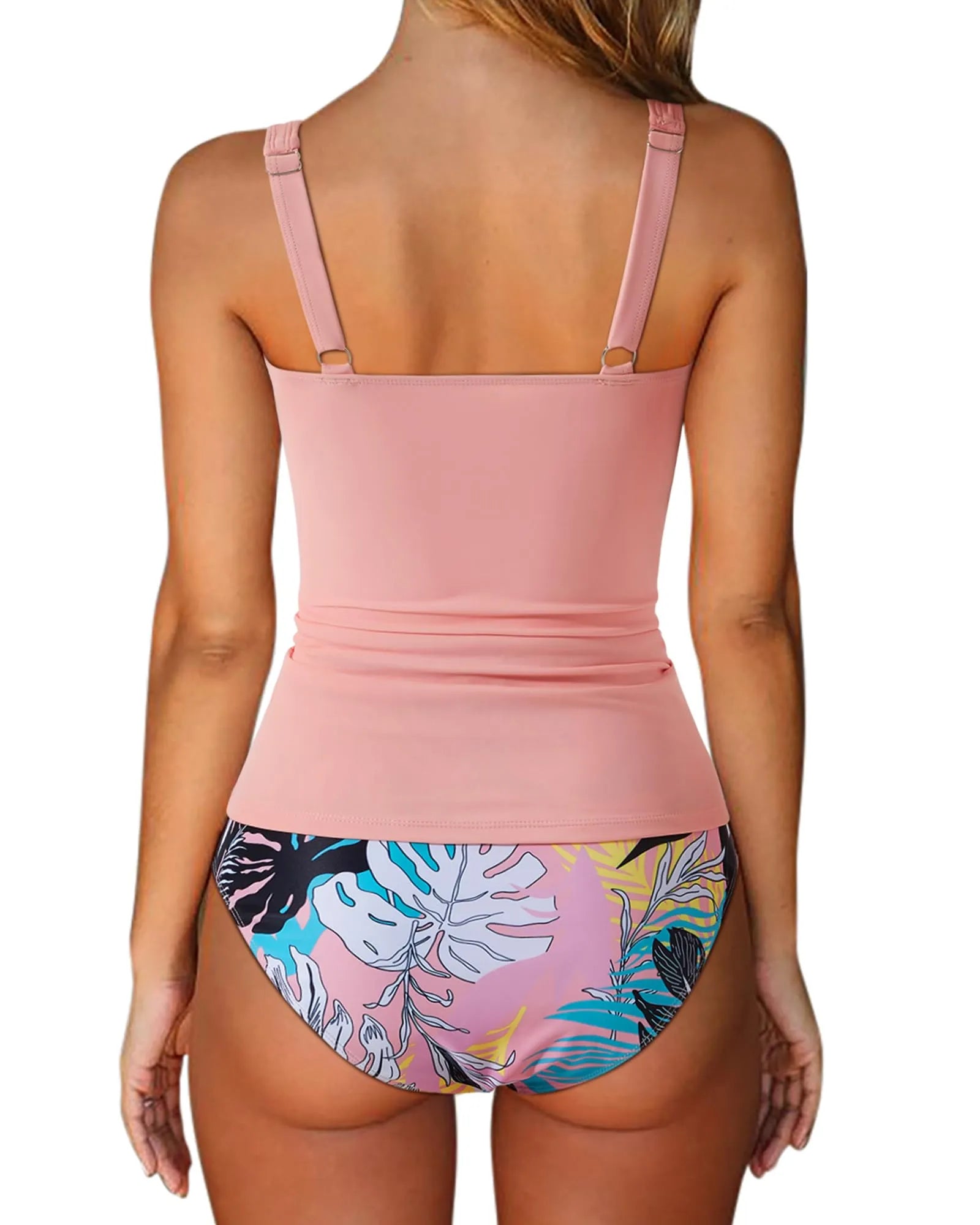 Sexy Twist Push Up Tankini Swimsuit