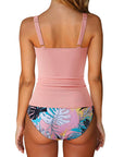 Sexy Twist Push Up Tankini Swimsuit