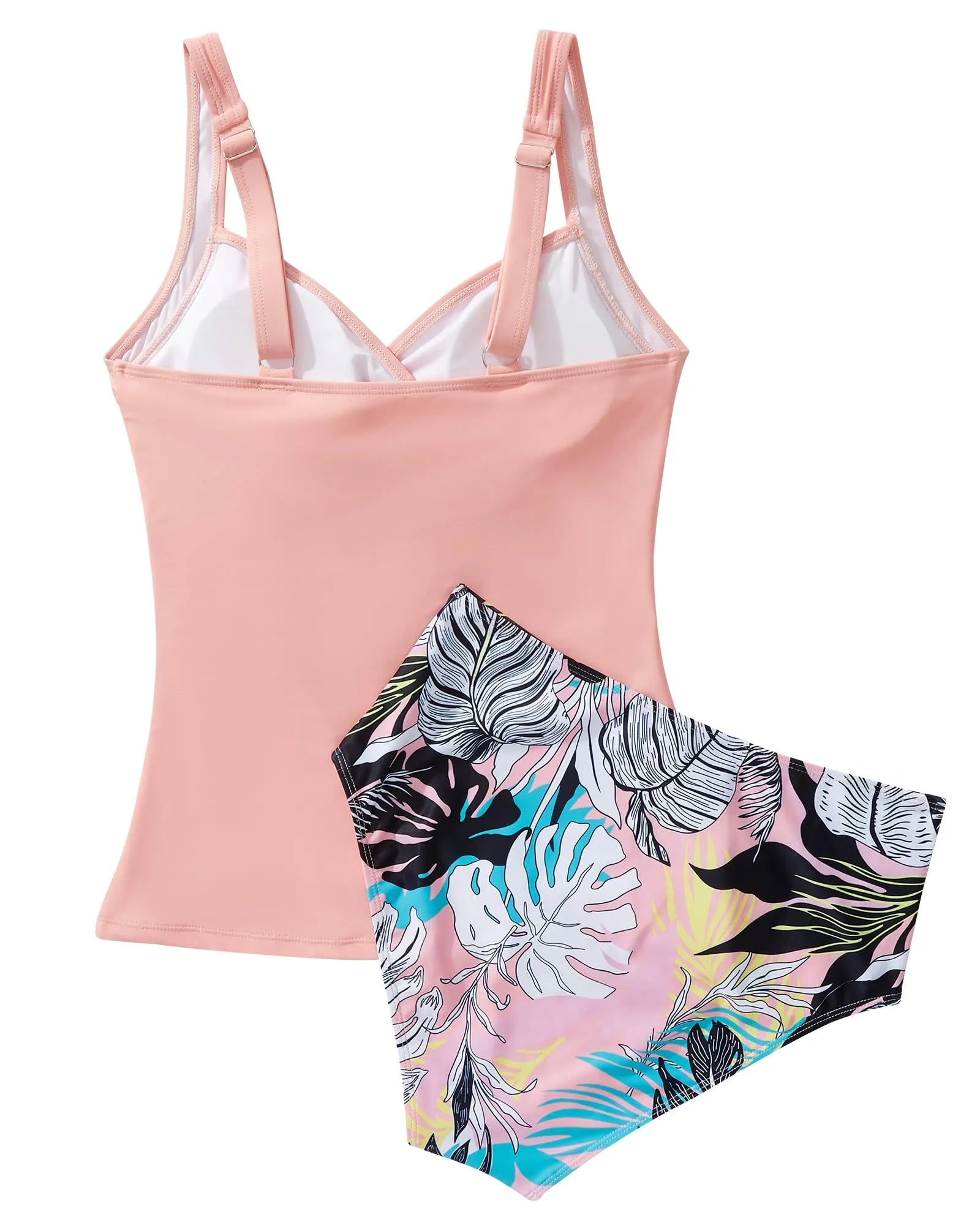Sexy Twist Push Up Tankini Swimsuit
