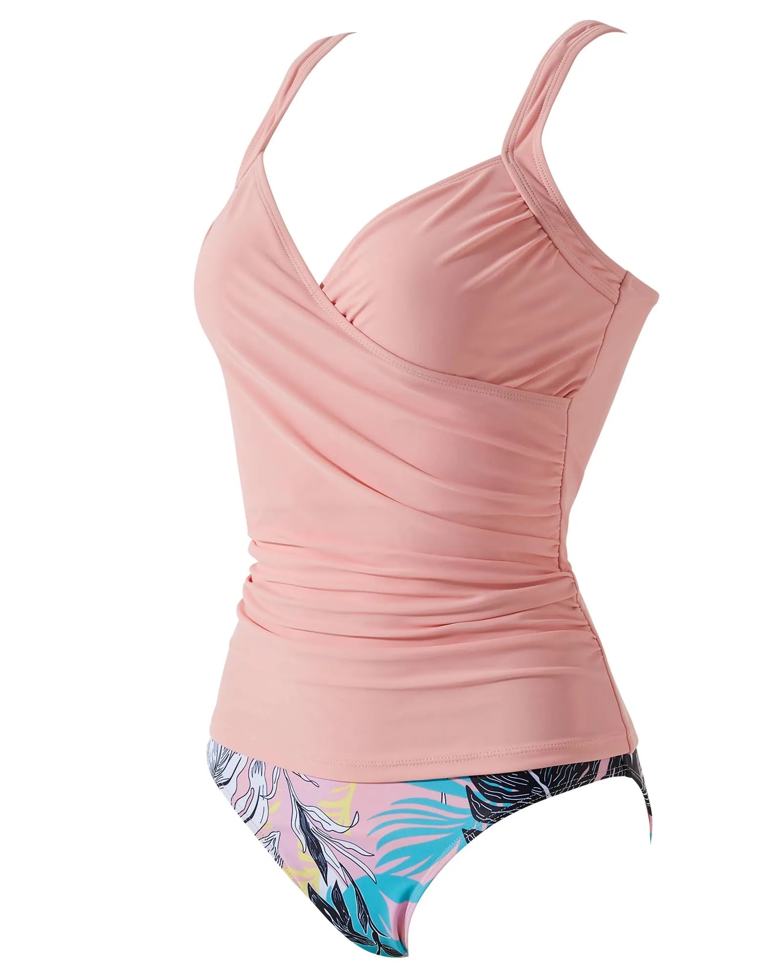 Sexy Twist Push Up Tankini Swimsuit